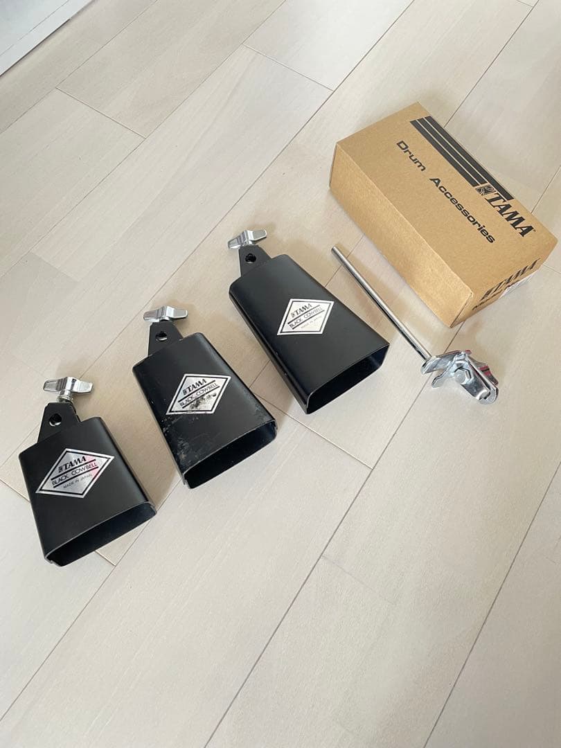 BLACK COWBELL TAMA 黒