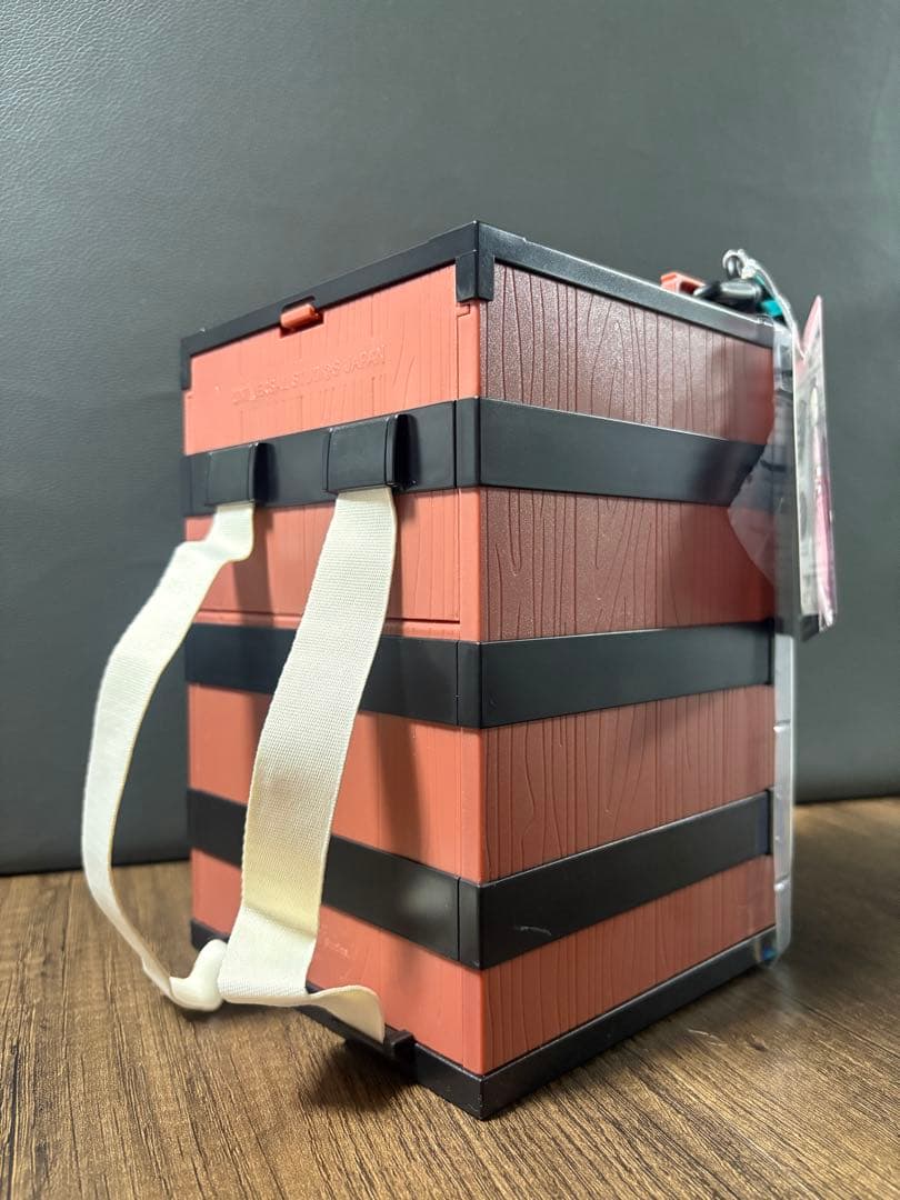 【新品未開封】禰豆子 フィギュア 箱型デザイン ストラップ付き