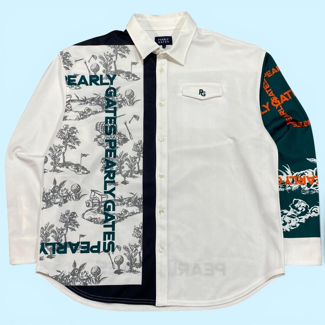 【サンプル品】PEARLY GATES パーリーゲイツ 長袖 ポロシャツ 5