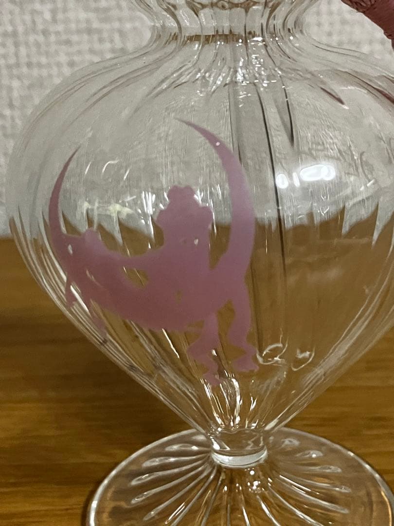 セーラームーン【ガラスの香水瓶風きらきら醤油さし】未使用品