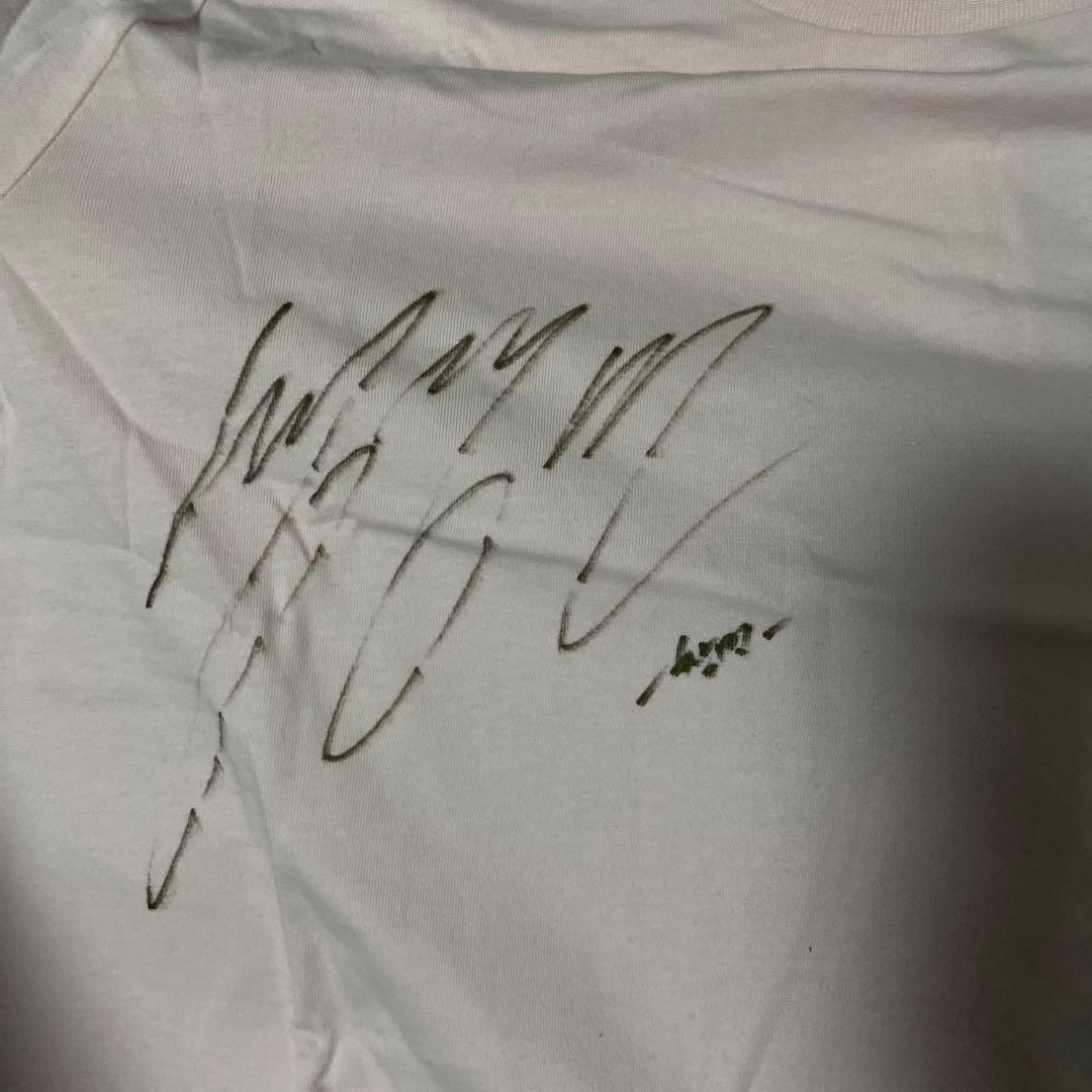 東方神起　サイン　直筆　Tシャツ　SMTOWN