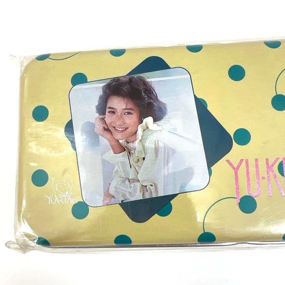 レア　希少　未開封　岡田有希子　ペンケース　缶ペン