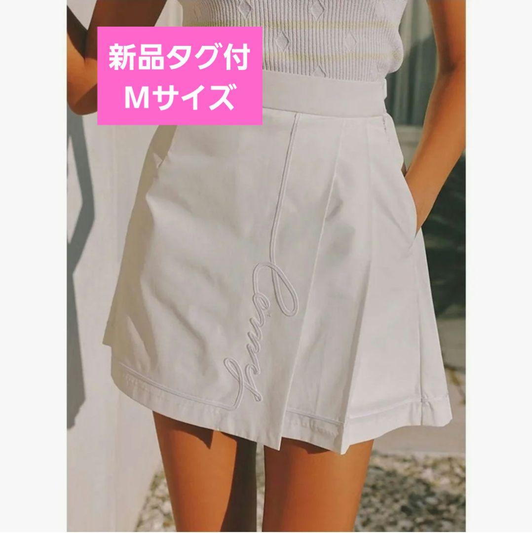 EIMY GOLF プリーツスカート ホワイト