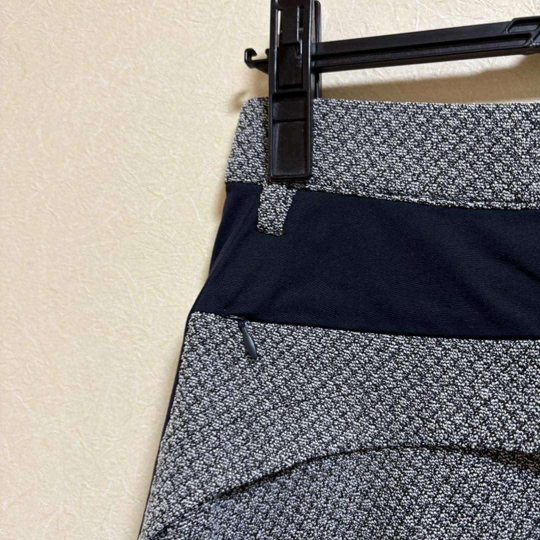 美品 パーリーゲイツ ダイヤニットジャガード スカート 0サイズ