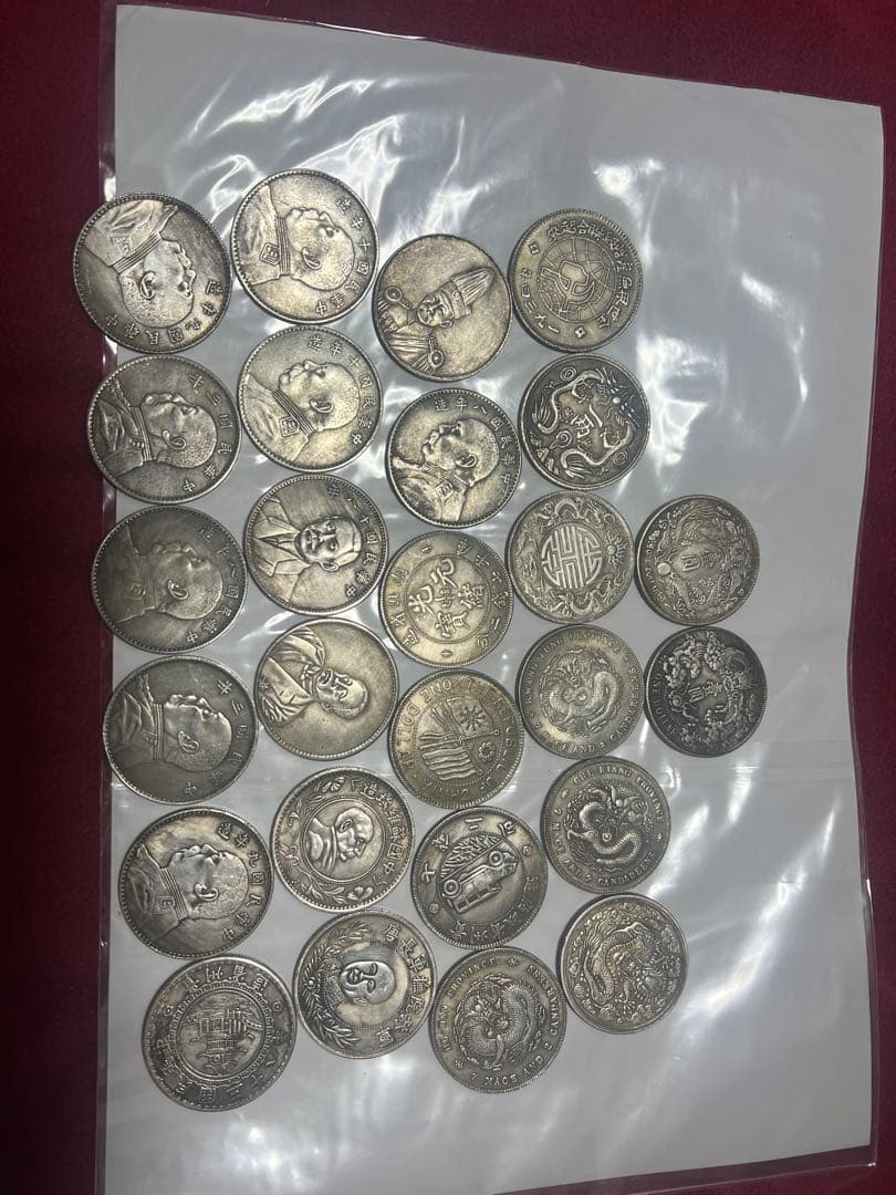 c*g様 銀製旧貨幣 約30枚セット