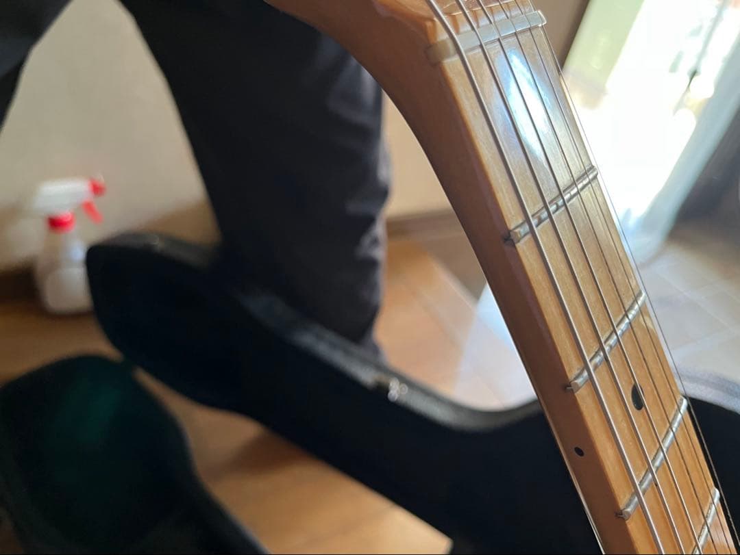 Fender Telecaster Deluxe ブラック ハードケース付き