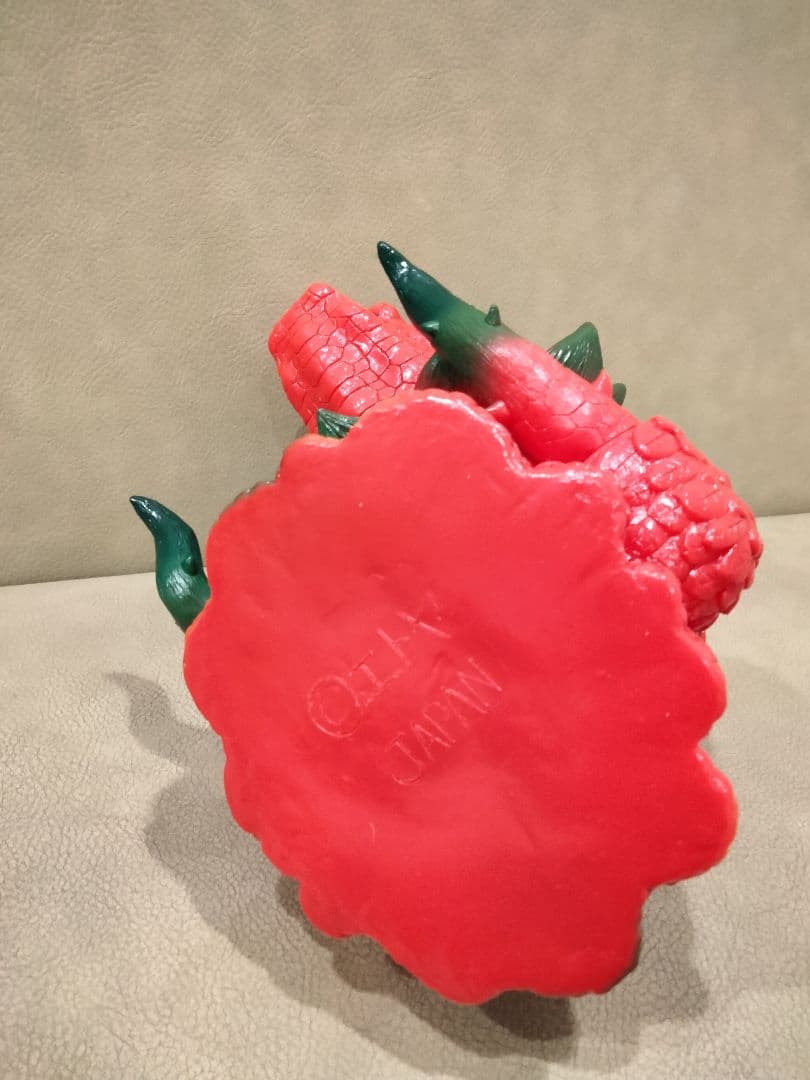 ソフビ　monstock 超古代神類ポゴンゴ　赤　izumonster　安楽安作