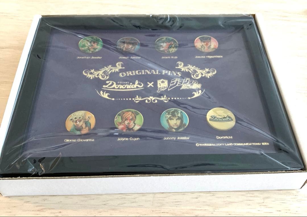 ジョジョの奇妙な冒険 ドロリッチ キャンペーン当選品 オリジナルピンズ