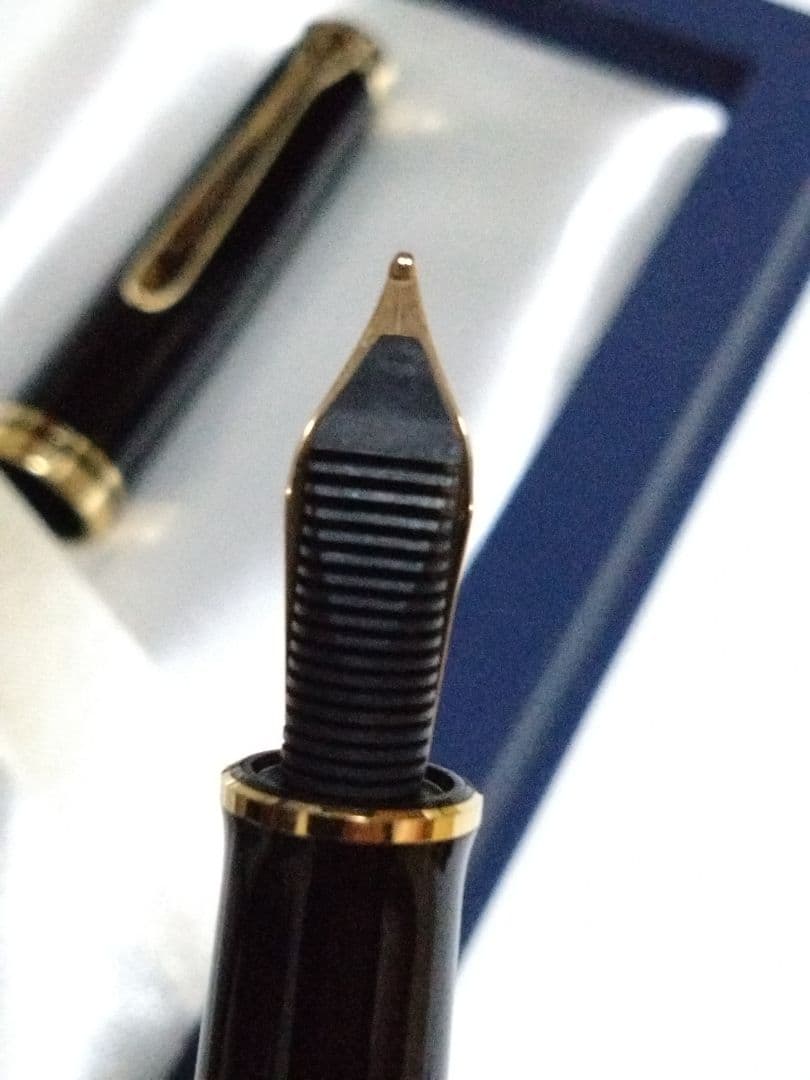 PELICAN ペリカン スーベレーン M800 青縞 ペン先 18C M