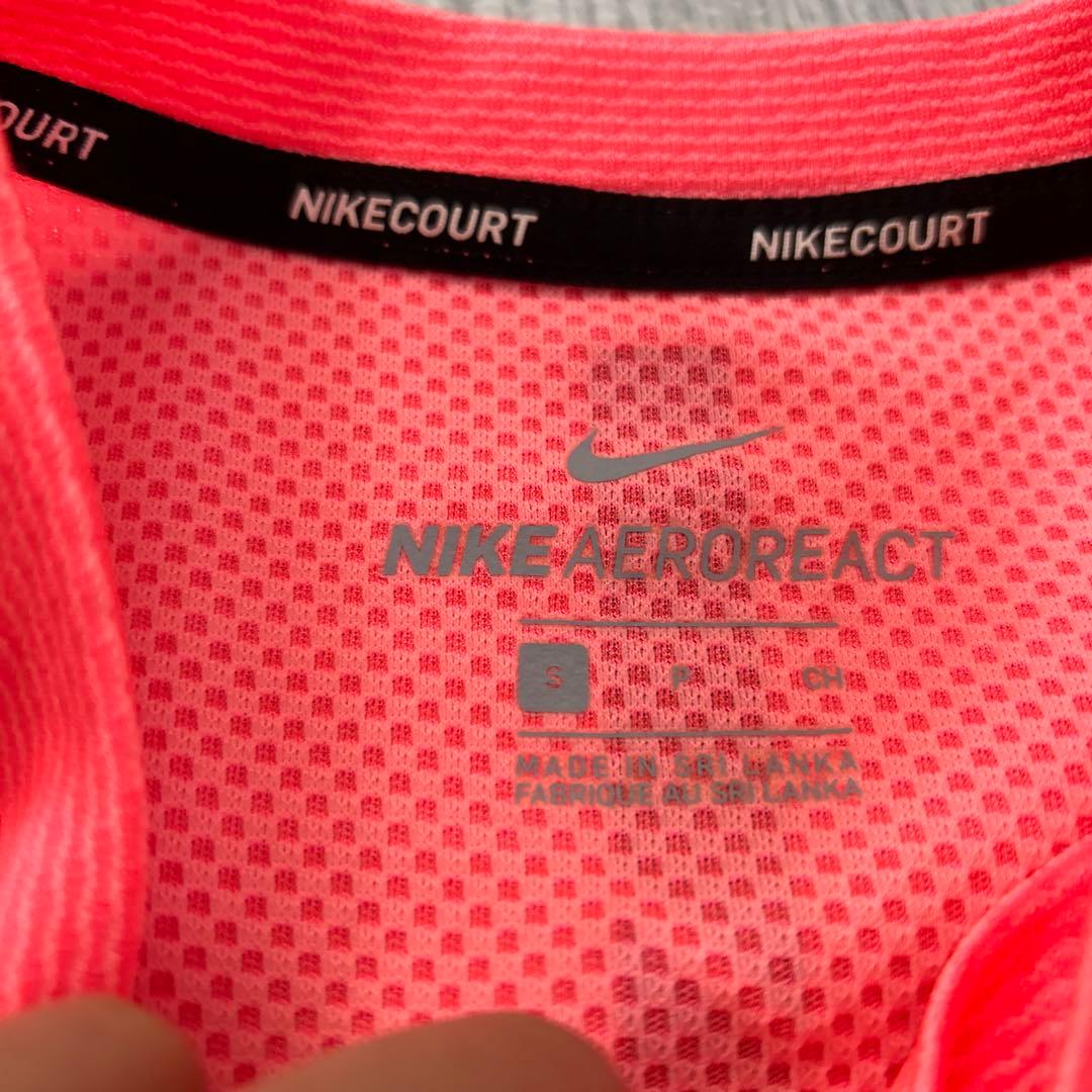 Nike Courtラファエルナダル Tシャツ Sサイズ ピンク