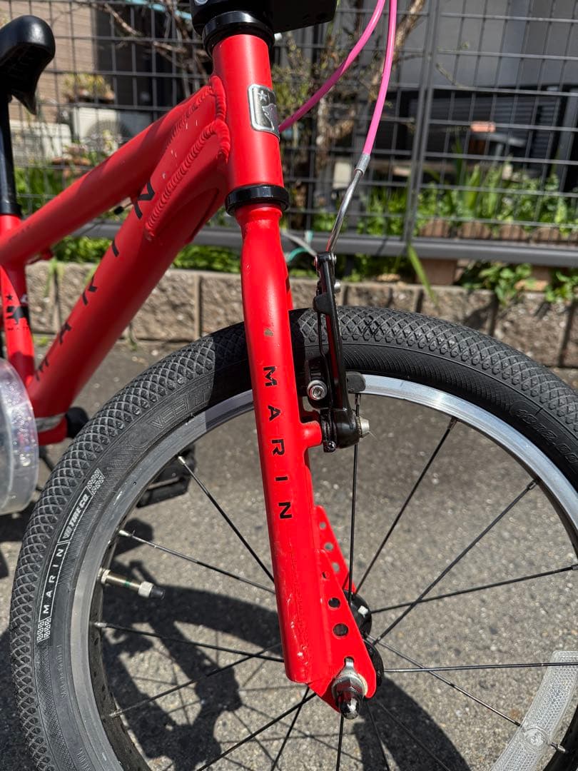 asuka　MARIN DONKY レッド 子供用自転車 18インチ
