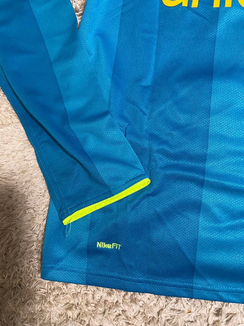 NIKE ナイキ　バルセロナ ロナウジーニョ 10番 長袖ユニフォーム　サード