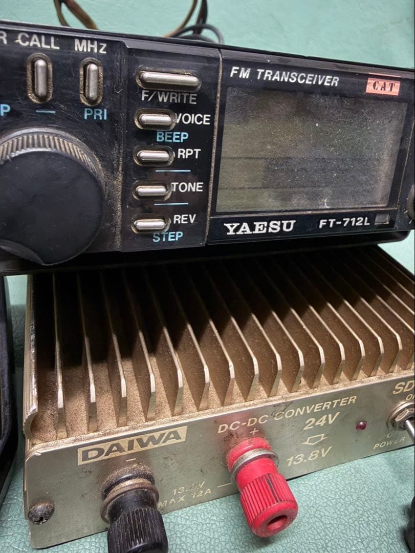 YAESU FT-712L トランシーバー + DAIWA SD-412