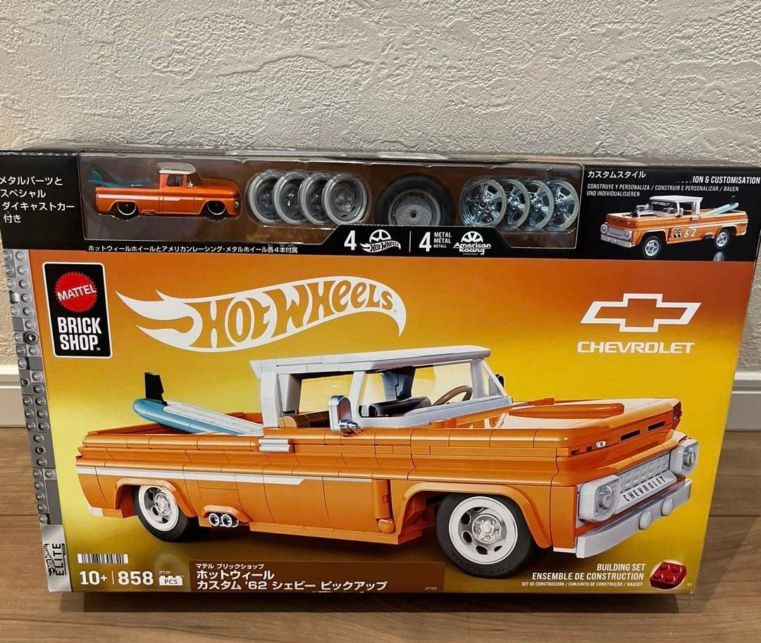 限定　ブリックショップ　ホットウィール カスタム ’62 シェビー　ピックアップ