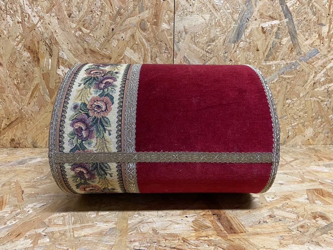 ドイツ製 Rödel ゴブラン織 ベルベット 収納BOX Germany
