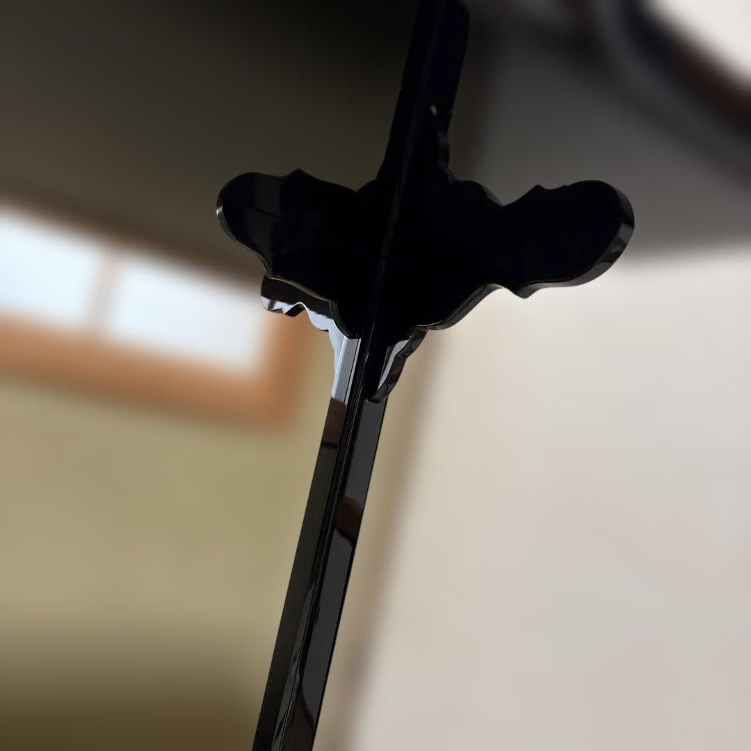 【中古品】組立式　黒及台子（紙箱）USED〈税込・送料込〉