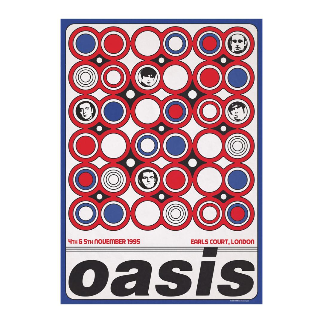 ★Oasis★オフィシャルポスター★Earls Court Tour '95