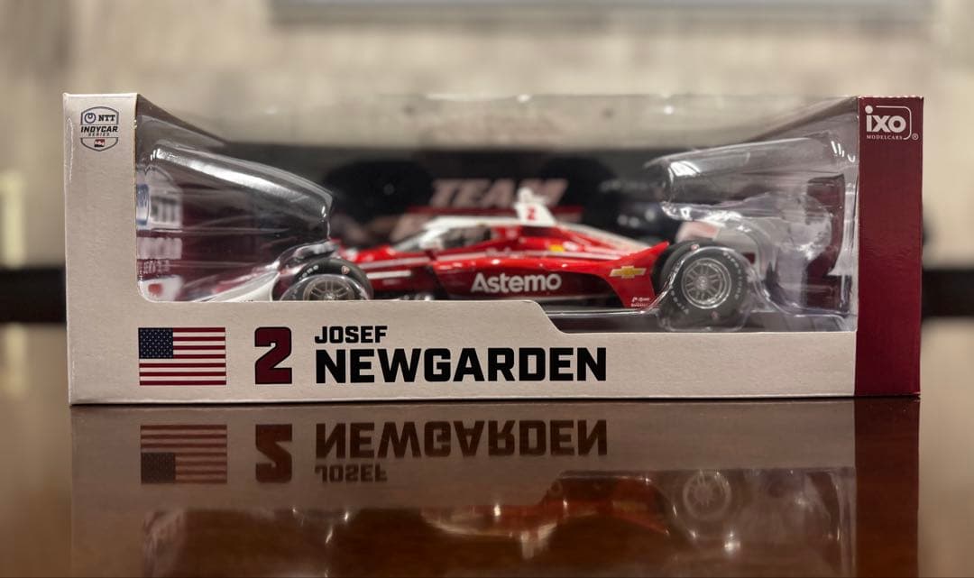 ミニカー INDYCAR JOSEF NEWGARDEN 2
