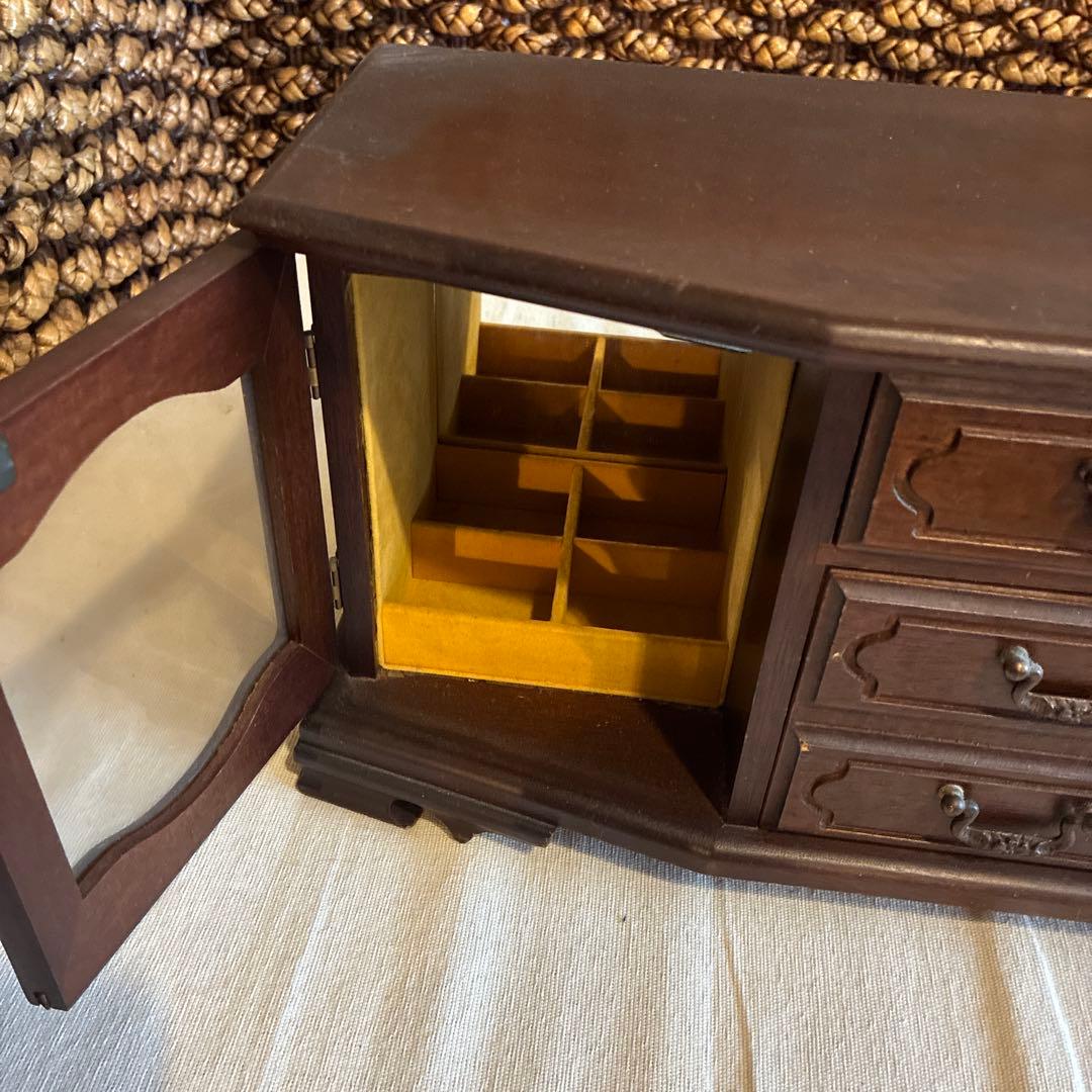 木製クラシックジュエリーボックス