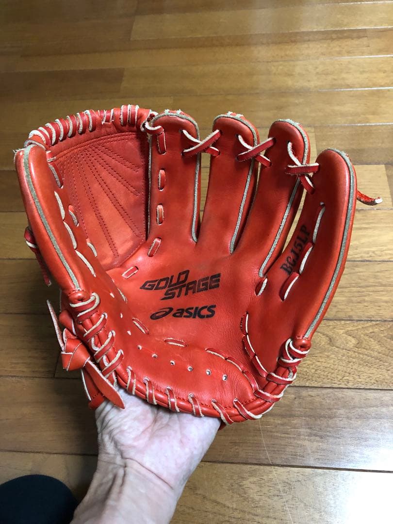 アシックス　グローブ　投手用　軟式