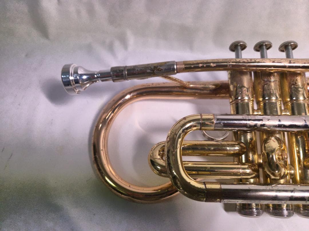 YAMAHA YCR-3330 ショートコルネット 赤ベル 動作良好 #2343