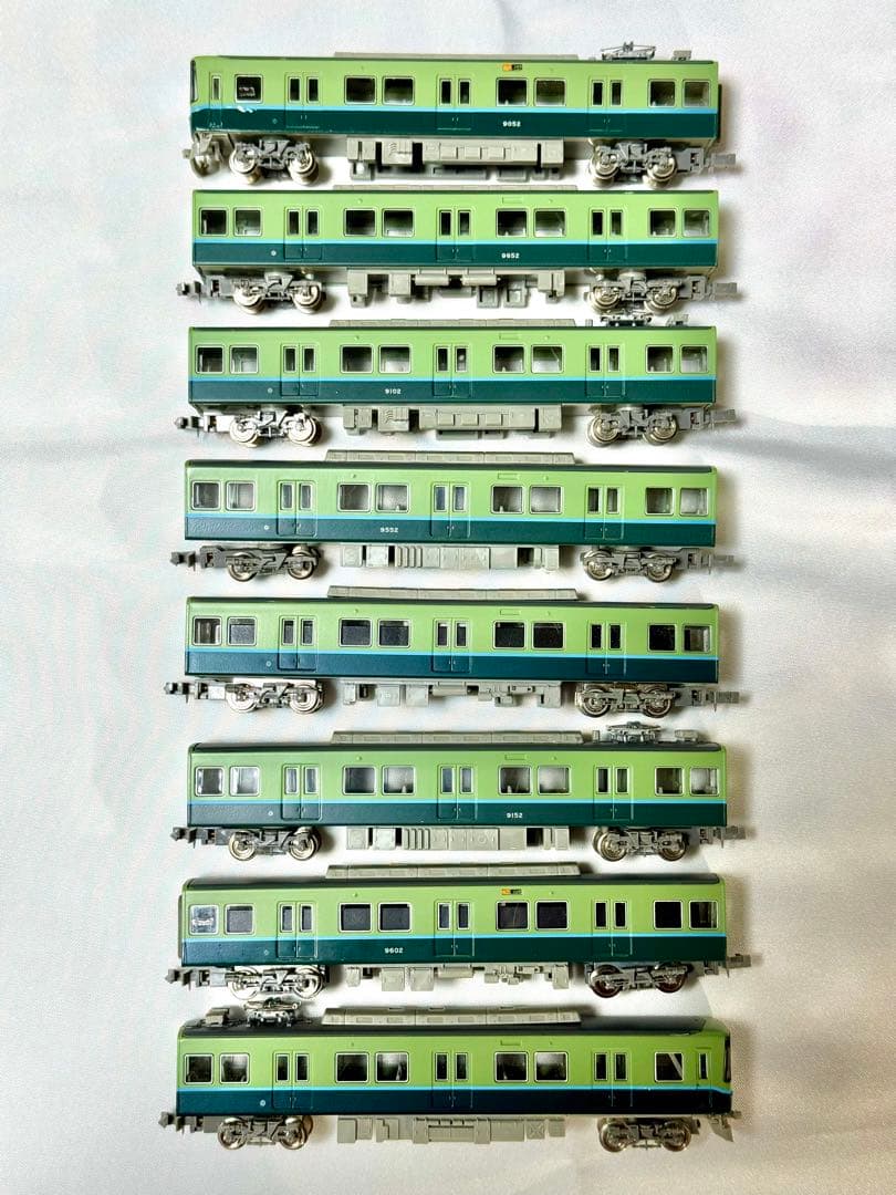 京阪9000系旧塗装(グリーンマックスキット素人組み立て)