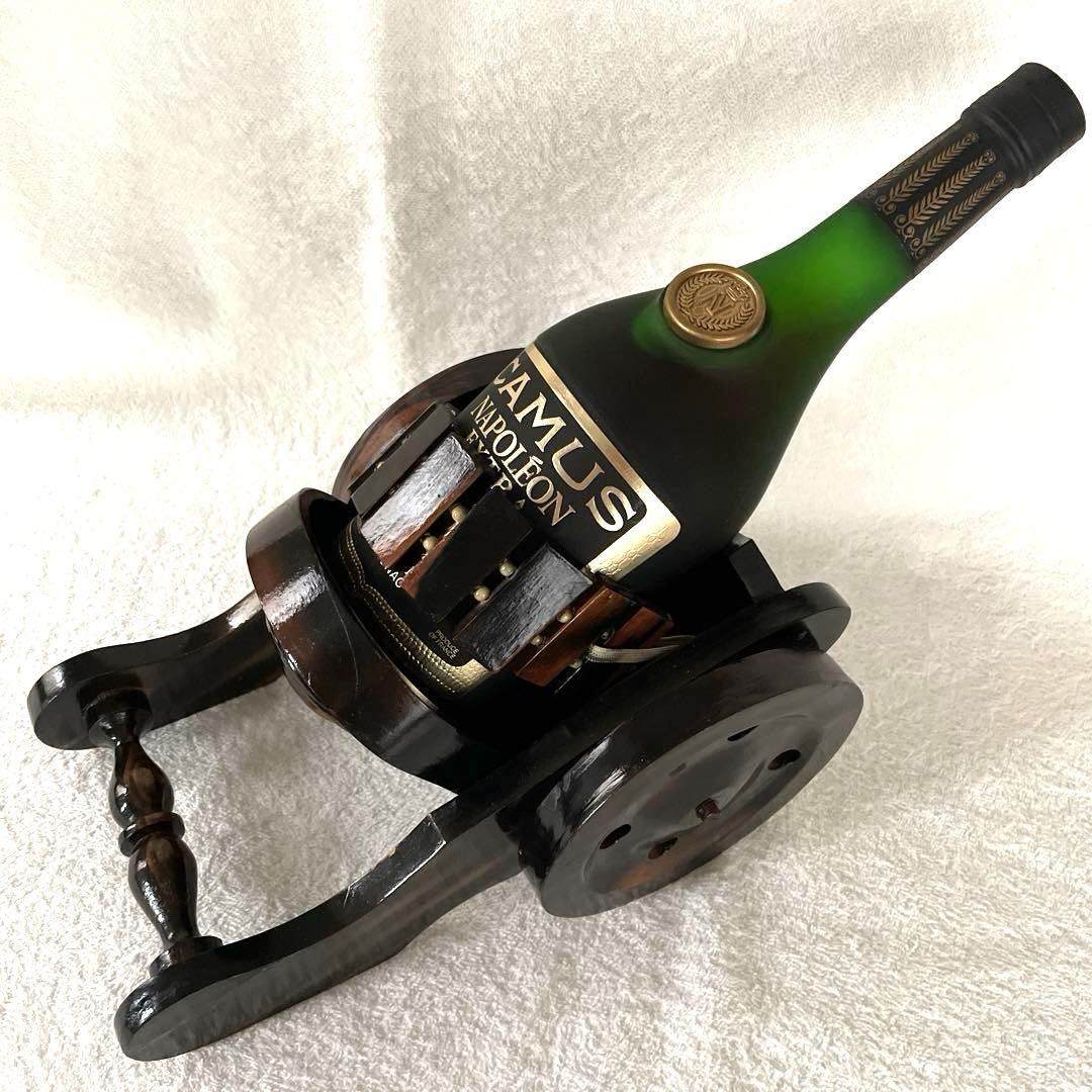 カミュ　ナポレオン　3本セット 砲台付き　コニャック　ブランデー