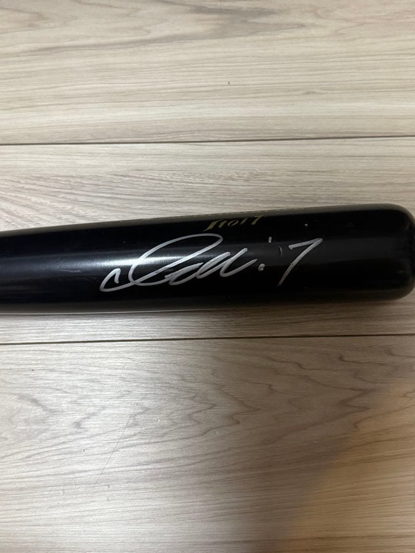 阪神タイガース 糸井嘉男 直筆サイン入り 実使用バット アンダーアーマー 超人
