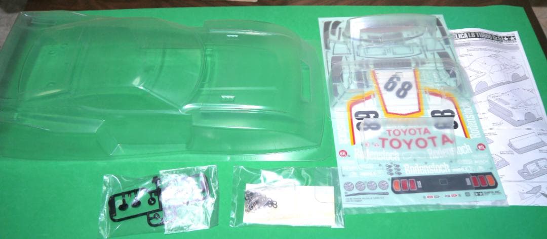 タミヤ 1/10 トヨタ セリカ LB ターボ Gr.5 スペアボディセット