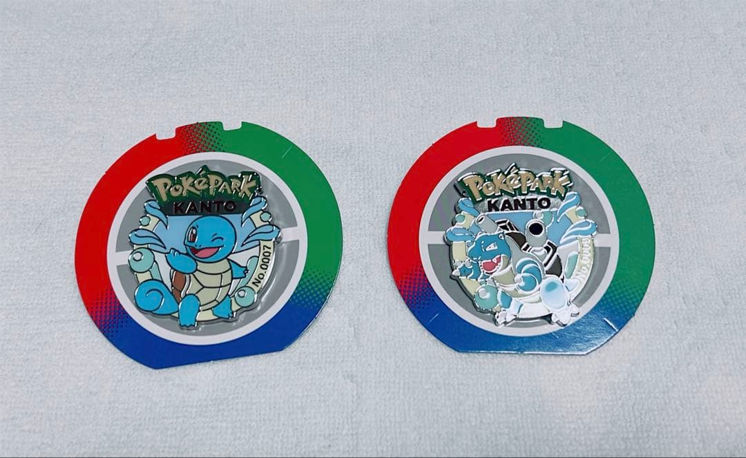 ポケパーク カントー ピンズ ゼニガメ カメックス セット