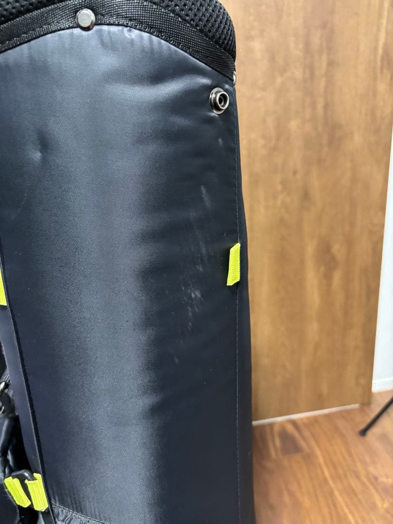 TaylorMade ゴルフキャディバッグ 黒/黄色　7型スリム