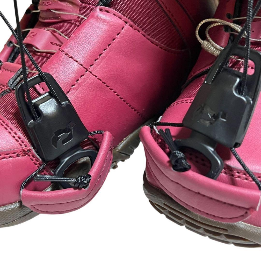 【美品】スノーボードブーツ　レディース　HERA ダブルBOA ライド RIDE
