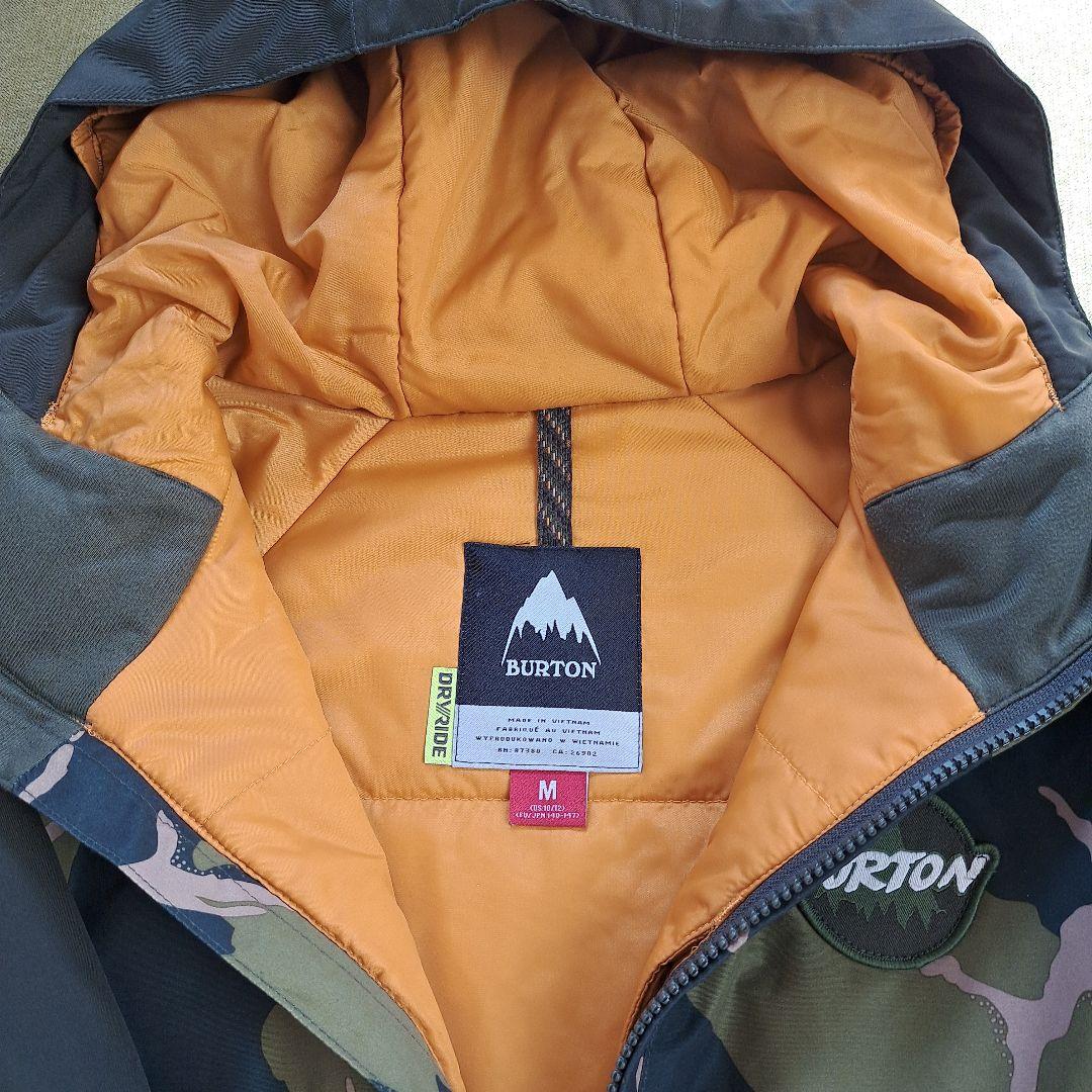 BURTON カモフラージュ ジャケット Mサイズ