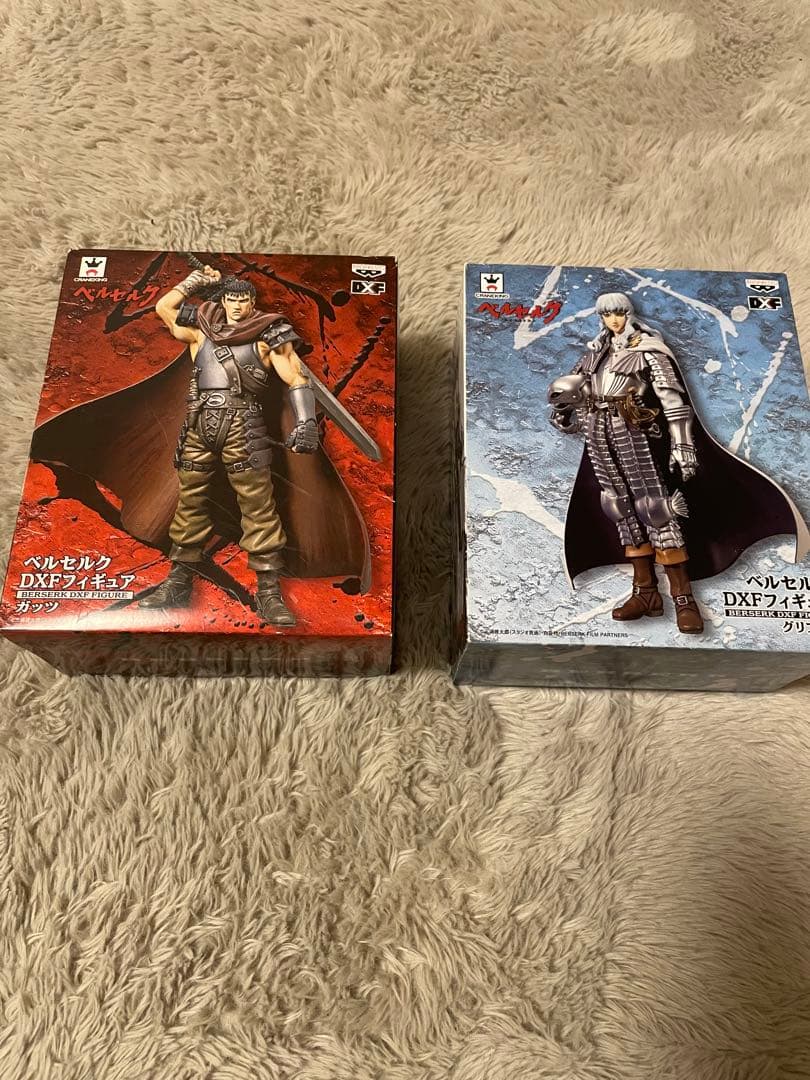 ベルセルク DXFフィギュア 2体セット ガッツ グリフィス