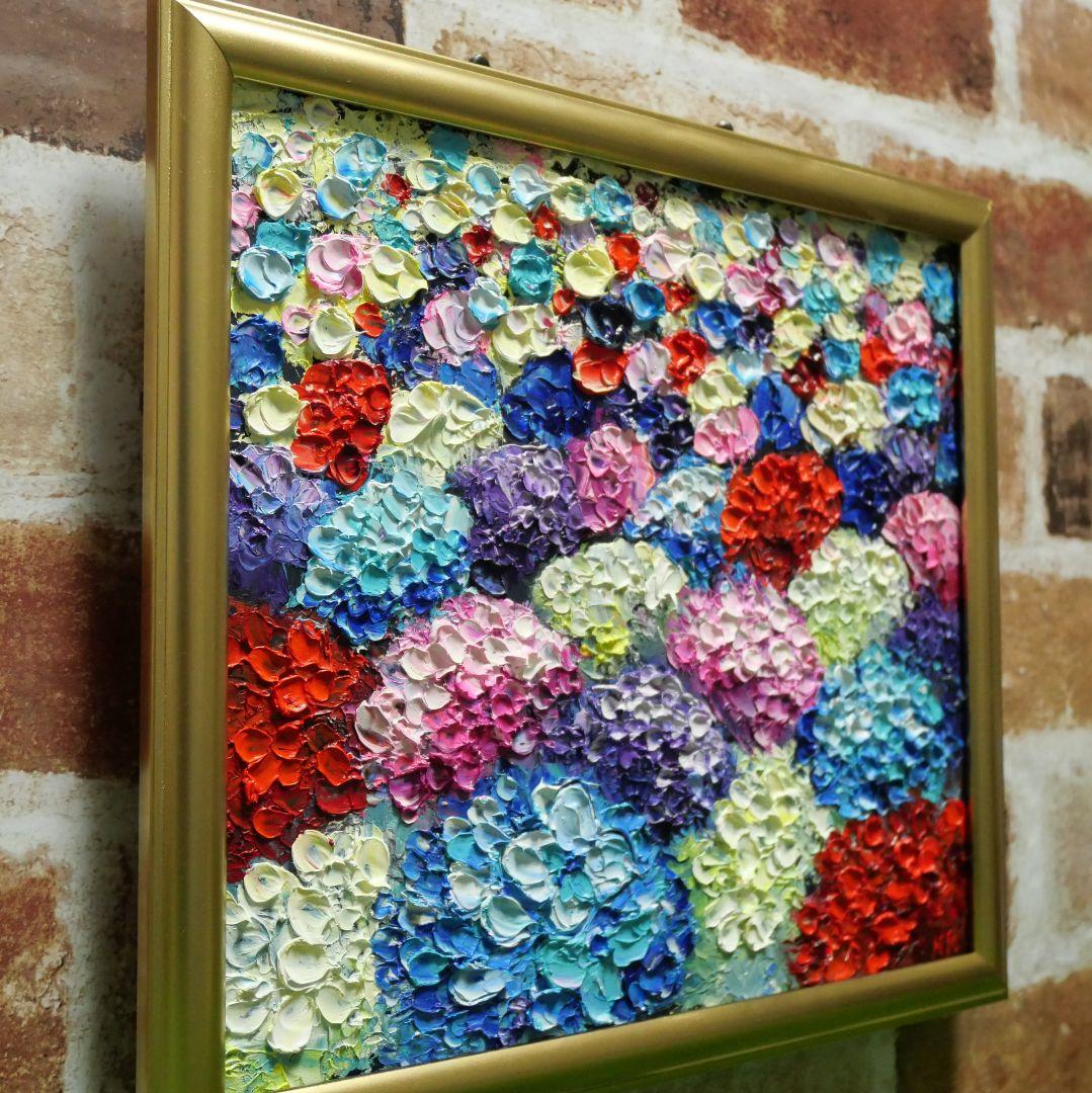 油絵 絵画 【Hydrangea】