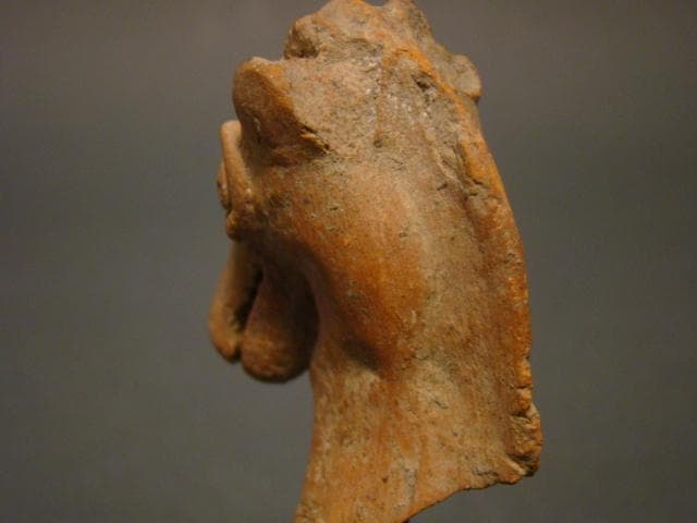 ガンダーラ出土 紀元前後 テラコッタ馬肖形 骨董品