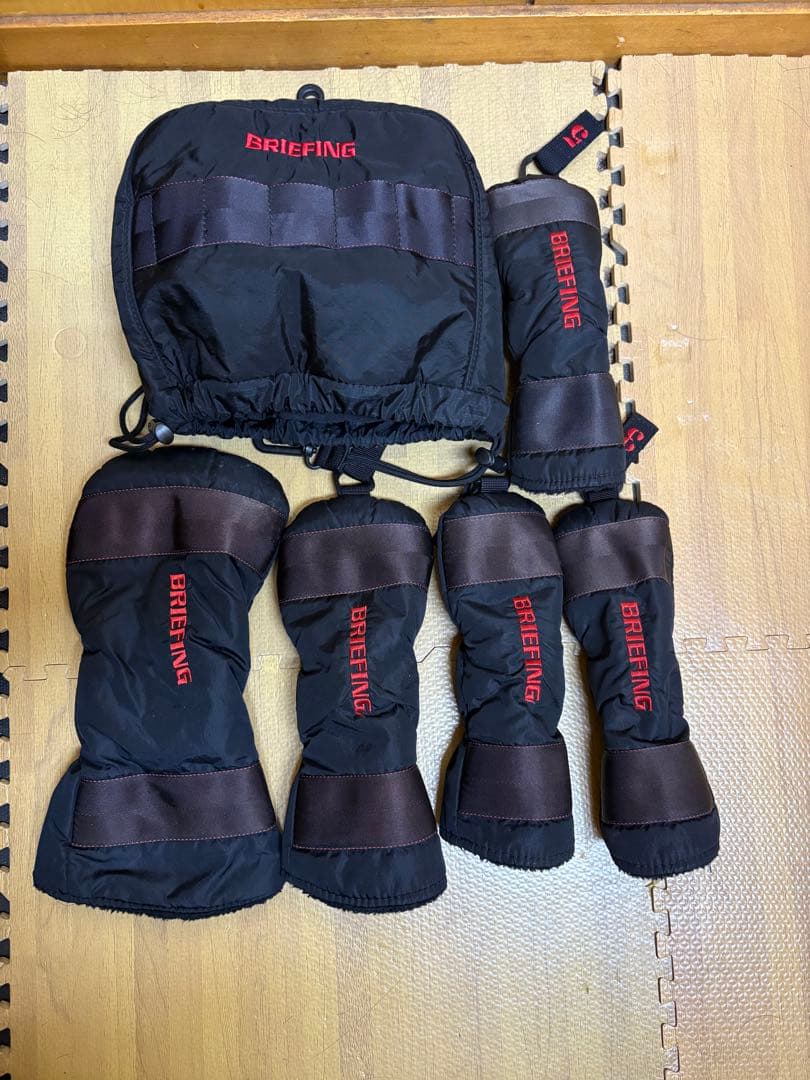 BRIEFING ブリーフィング　キャディバッグ　ヘッドカバー　セット