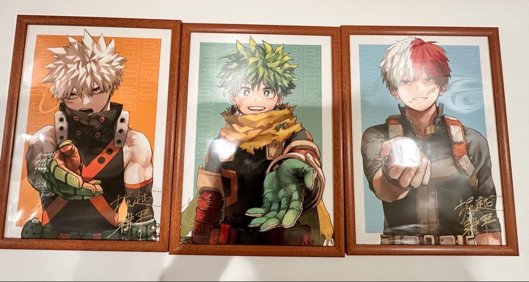 僕のヒーローアカデミア　A3 リッチポスター 3種セット