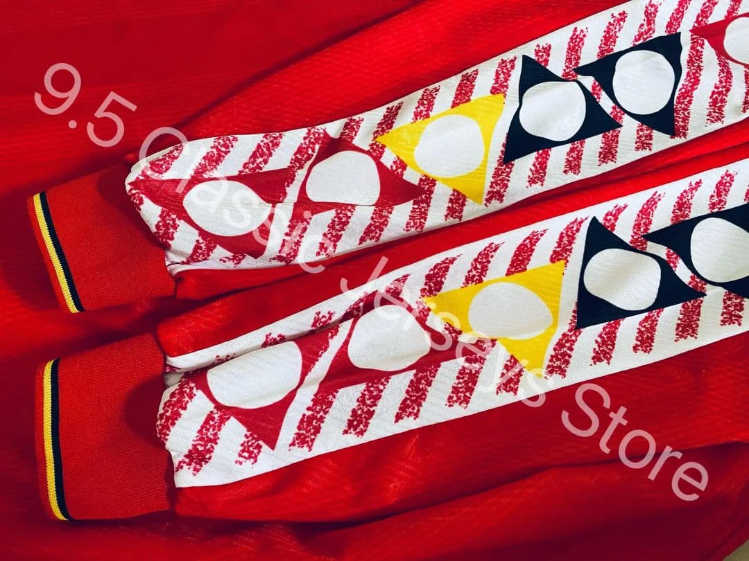 ベルギー代表 1994 ホーム ユニフォーム #10 SCIFO 長袖