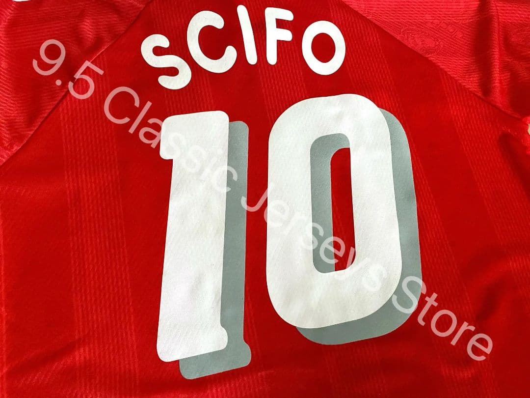 ベルギー代表 1994 ホーム ユニフォーム #10 SCIFO 長袖