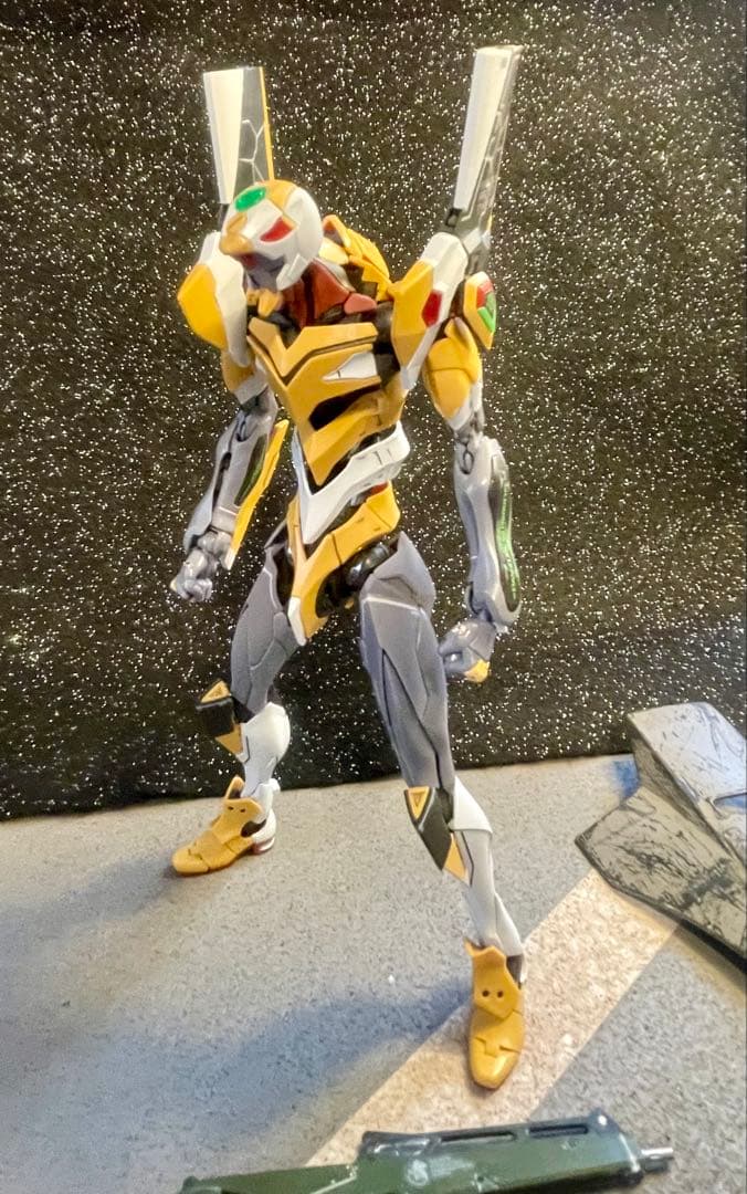 【美品 カッコイイ完成品】RG エヴァンゲリオン0号機