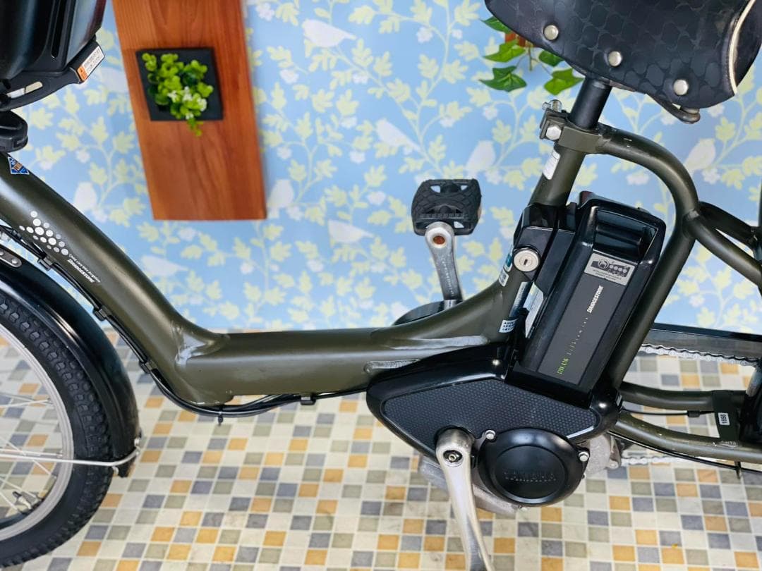 【BRIDGESTONE】電動アシスト自転車 チャイルドシート付き1856