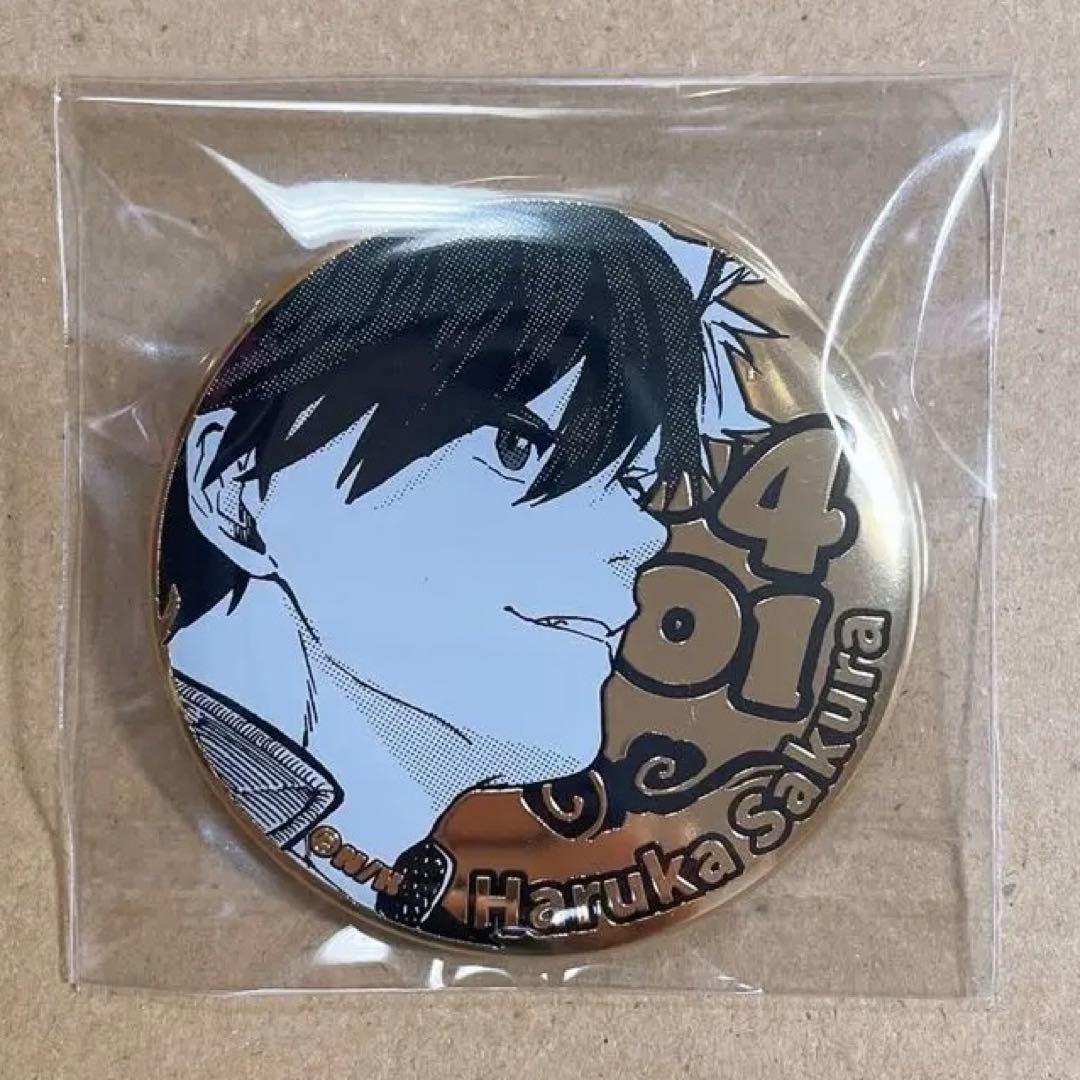 wind breaker ウィンブレ バースデーメタル缶バッジ　桜遥