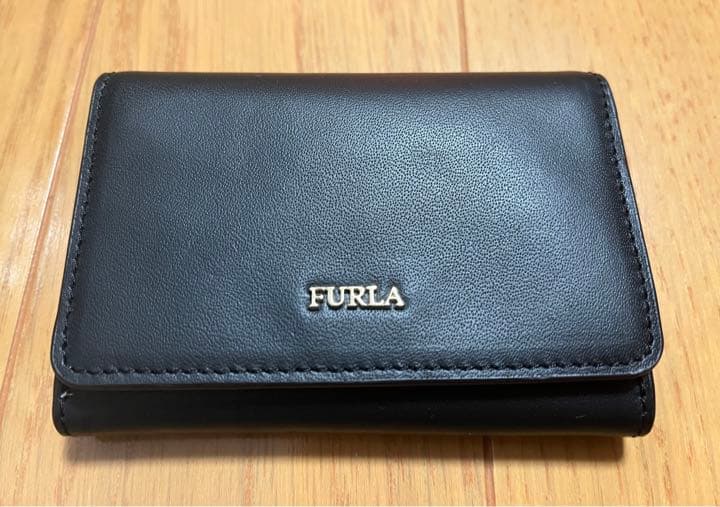 FURLA 名刺入れ ブラック