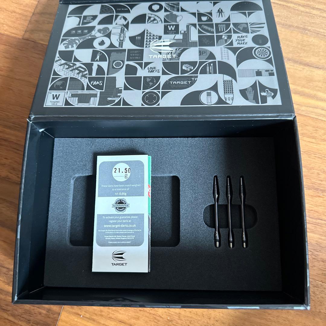 ダーツ TARGET JAPAN PLAYERS THE MIRACLE BLACK