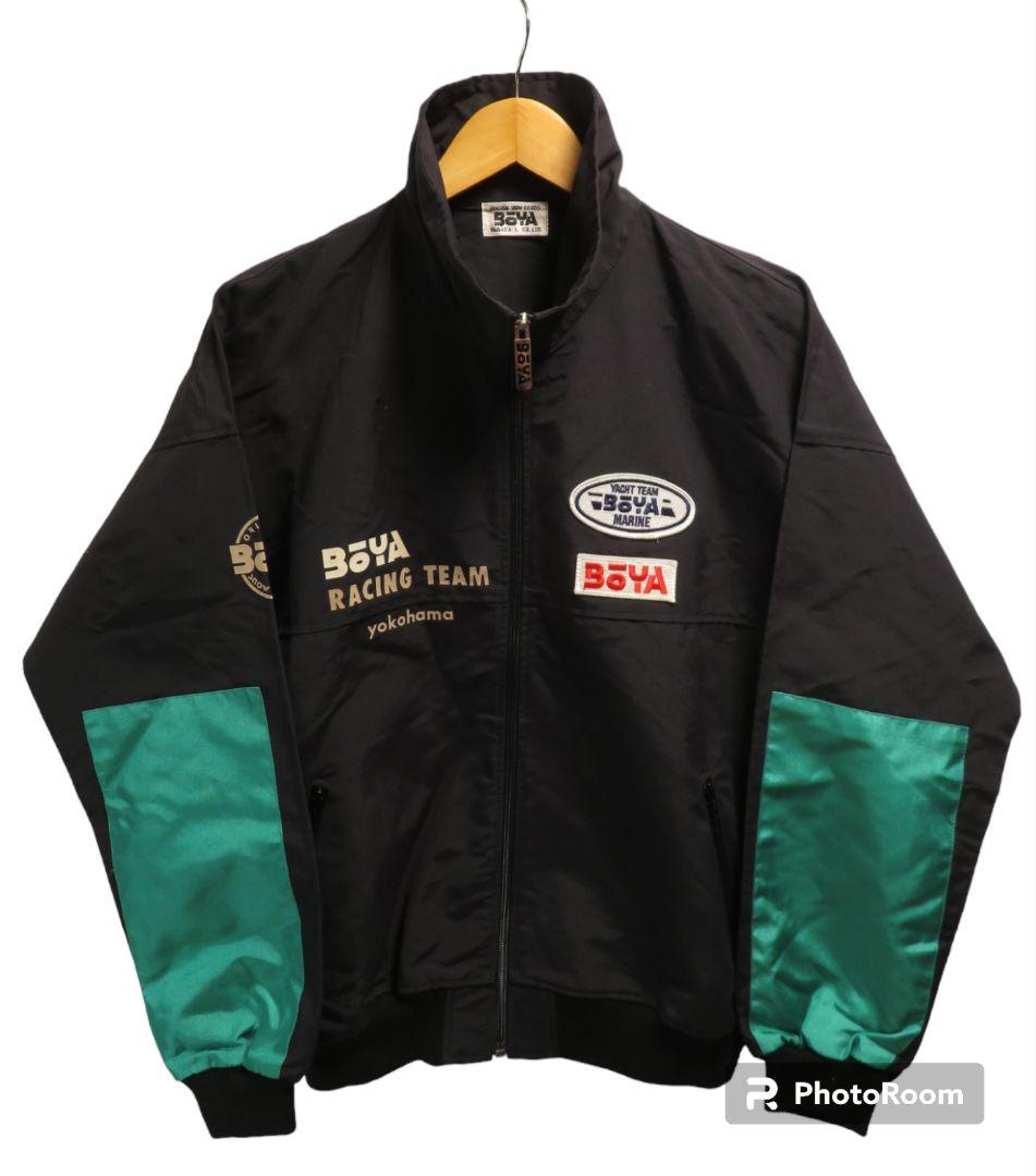 希少品 BOYA ボーヤ YACHT ヨットチーム ジップアップ ブルゾン L