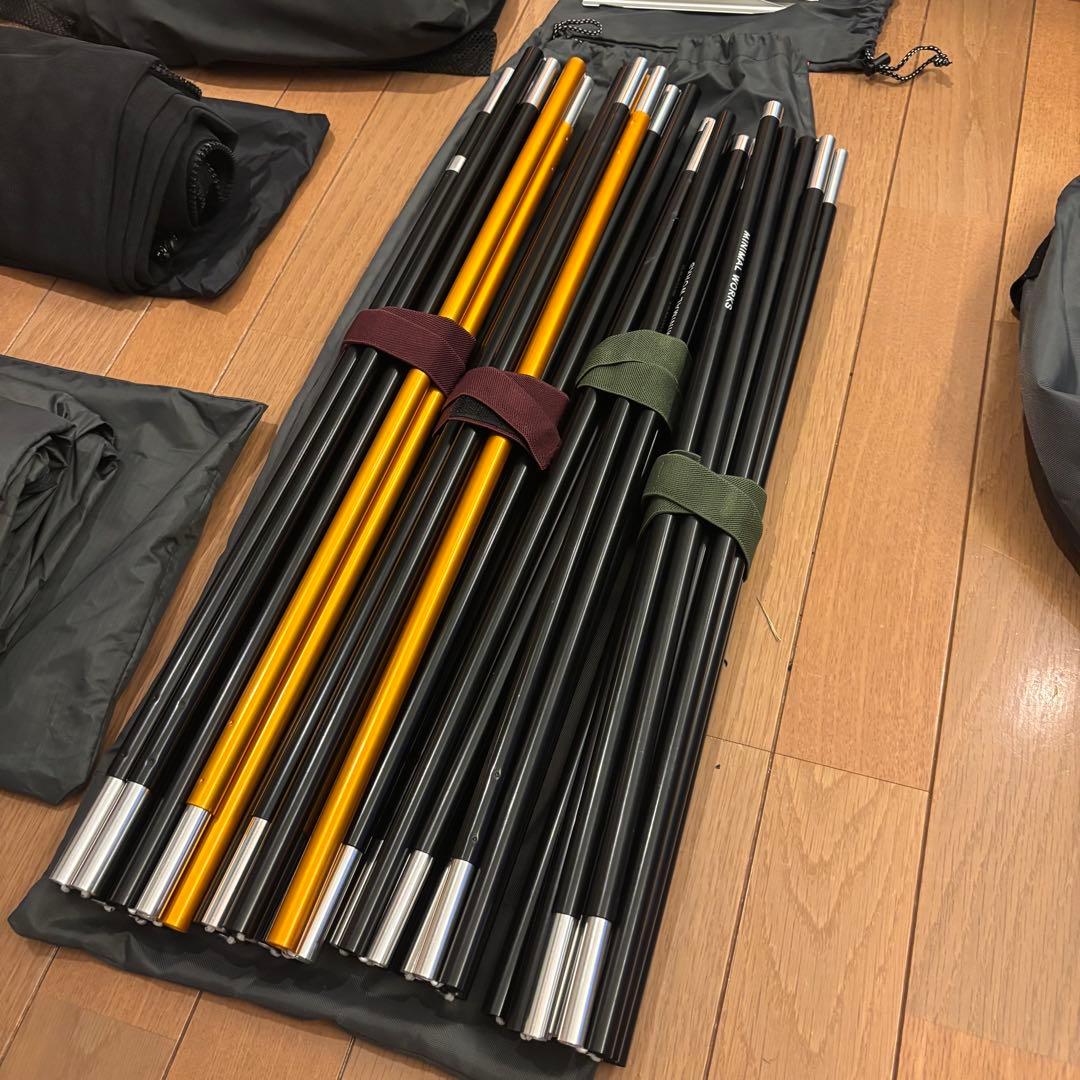 【フルセット２回使用】シェルターGH チャコール