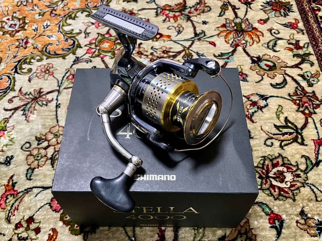 【中古】SHIMANO シマノ 10ステラ4000ノーマルギア