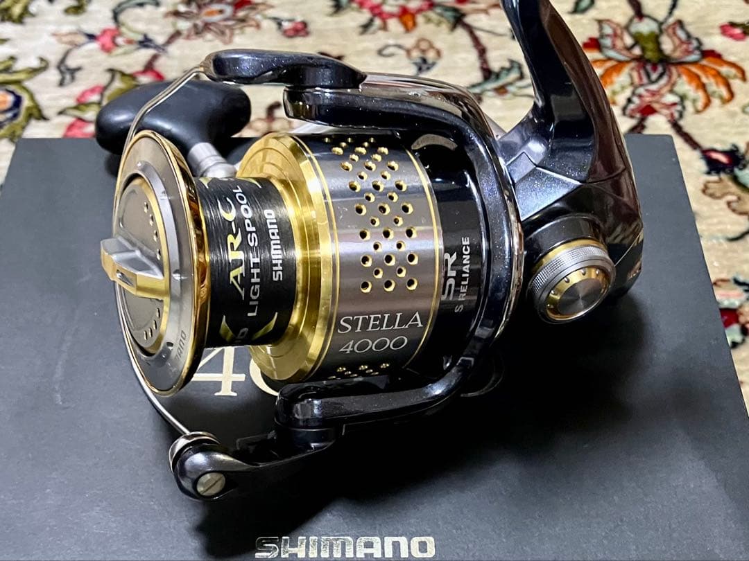 【中古】SHIMANO シマノ 10ステラ4000ノーマルギア