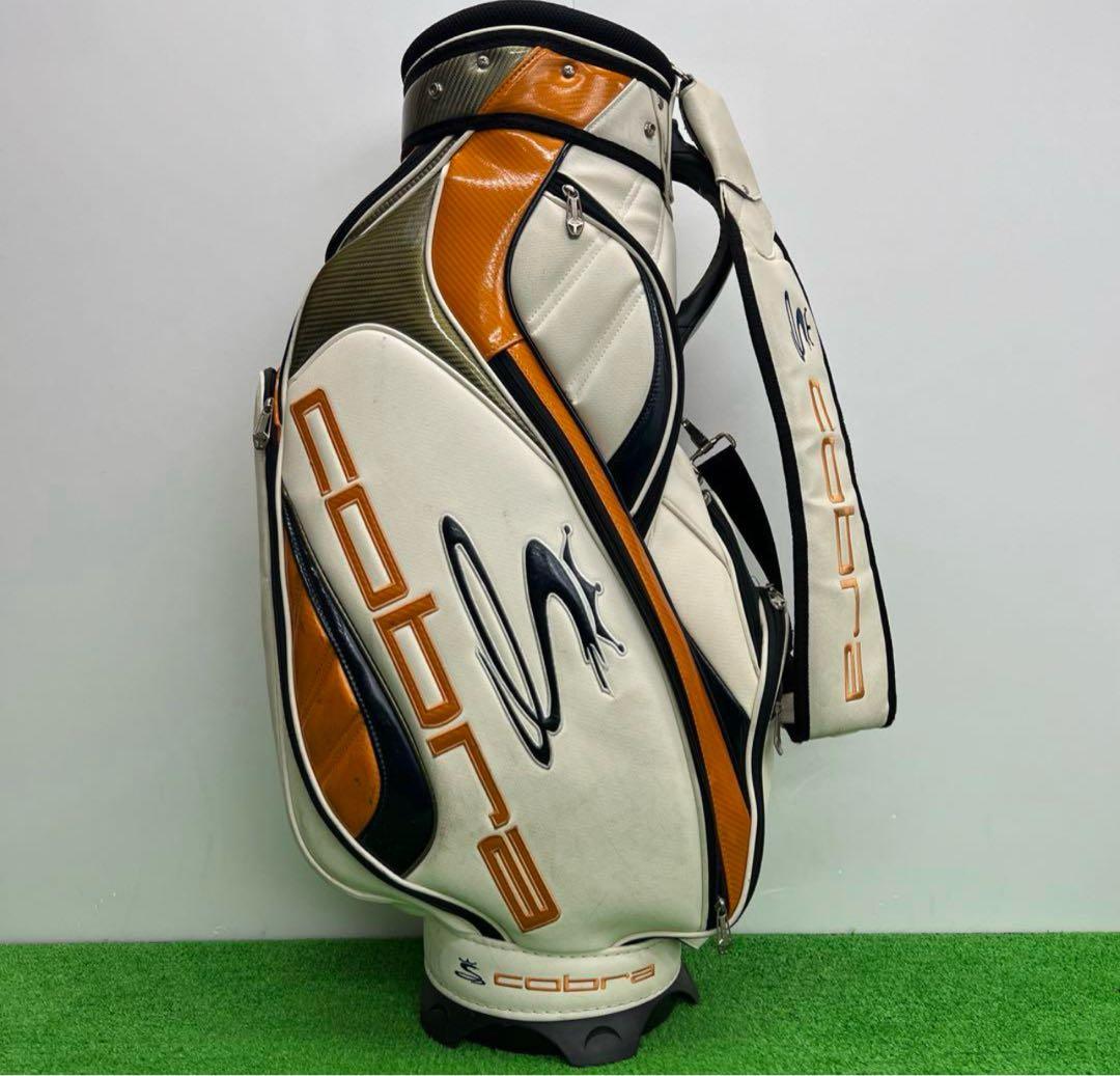 cobra コブラ　キャディバッグ　ゴルフバッグ　9インチ　メンズ　中古品